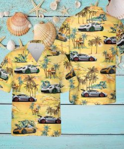 Porsche 911 GT3 RS (992) (2023) 3D Hawaiian Shirt Beach Lover Gift