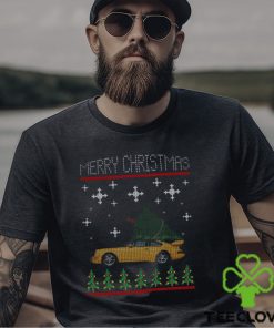 Porsche Christmas Tree Merry Christmas Shirt 2 Porsche Christmas Tree Merry Christmas Shirt