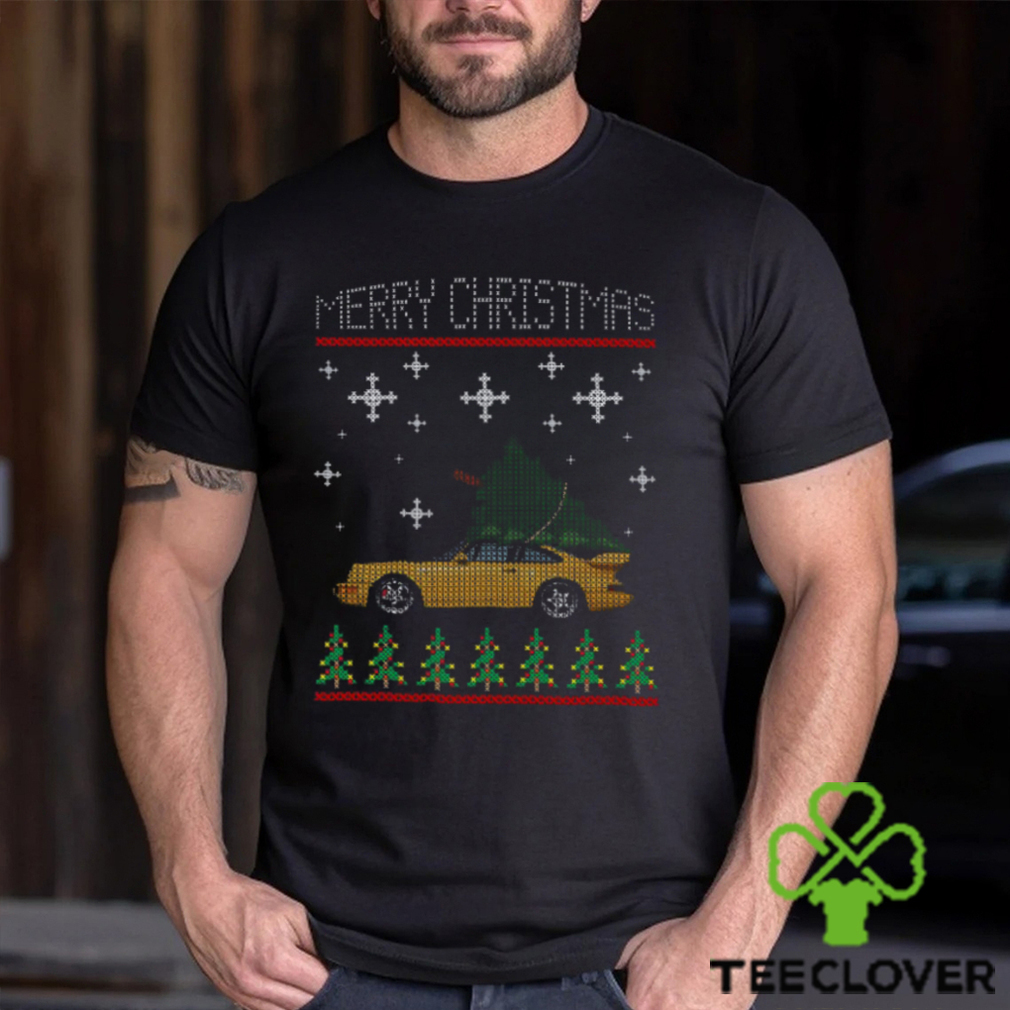 Porsche Christmas Tree Merry Christmas Shirt Porsche Christmas Tree Merry Christmas Shirt