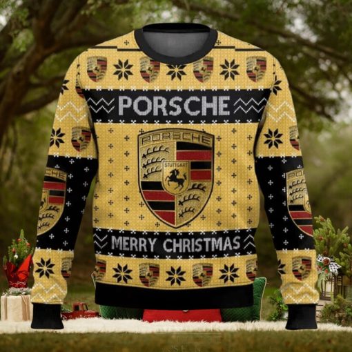 Porsche Merry Christmas Ugly Sweater