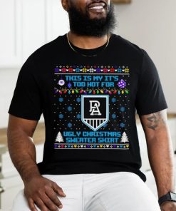 Port Adelaide Power this is my it’s too hot for ugly Christmas shirt