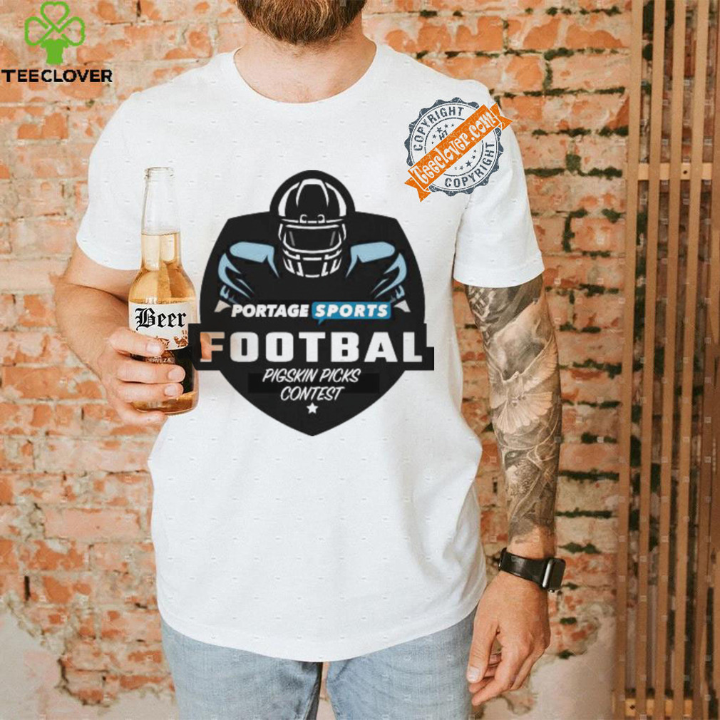 Portage Sports Football Pigskin Picks Contest T shirt Portage Sports Football Pigskin Picks Contest T shirt