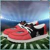 San Francisco 49ers 2024 Version Personalized Hey Dude Shoes