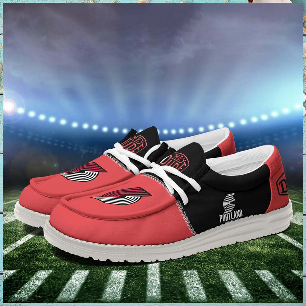 Portland Trail Blazers 2024 Personalized Hey Dude Shoes Portland Trail Blazers 2024 Personalized Hey Dude Shoes