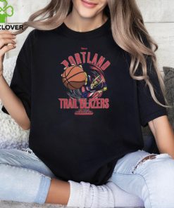 Portland Trail Blazers Nba X My Hero Academia All Might Smash T Shirs