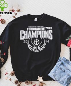 Portland pilots blue 84 unisex 2024 wcc women’s basketball conference tournament champions shirt