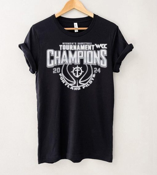 Portland pilots blue 84 unisex 2024 wcc women’s basketball conference tournament champions shirt