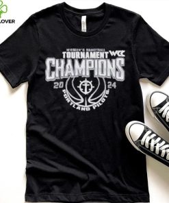 Portland pilots blue 84 unisex 2024 wcc women’s basketball conference tournament champions shirt