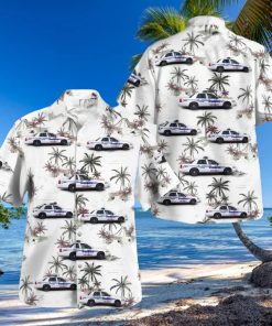 Portsmouth Ohio Police Department 2006 Ford Police Interceptor Hawaiian Shirt