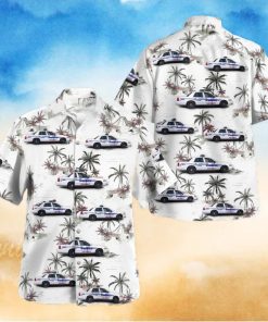 Portsmouth Ohio Police Department 2006 Ford Police Interceptor Hawaiian Shirt