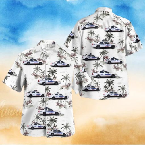 Portsmouth Ohio Police Department 2006 Ford Police Interceptor Hawaiian Shirt