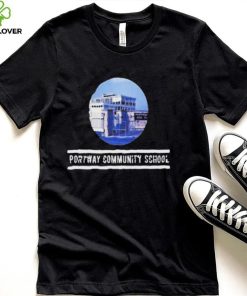 Portway community school t shirt