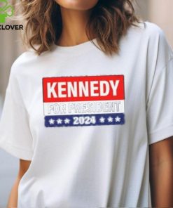 PositivePartyShop Kennedy for President 2024 Shirt, Red White & Blue Kennedy 2024 T Shirt