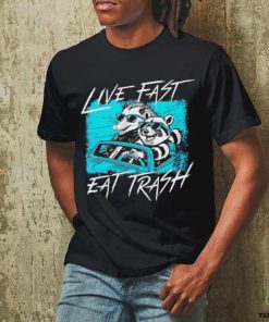 Possom and raccoon live fast eat trash shirt 1 Possom and raccoon live fast eat trash shirt