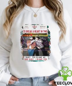 Post Malone And Morgan Wallen It Takes Two To Break A Heart In Two Unisex T Shirt