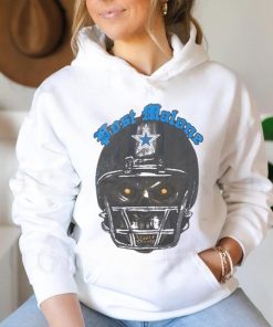 Post Malone Dallas Cowboys Skull Helmet Shirt