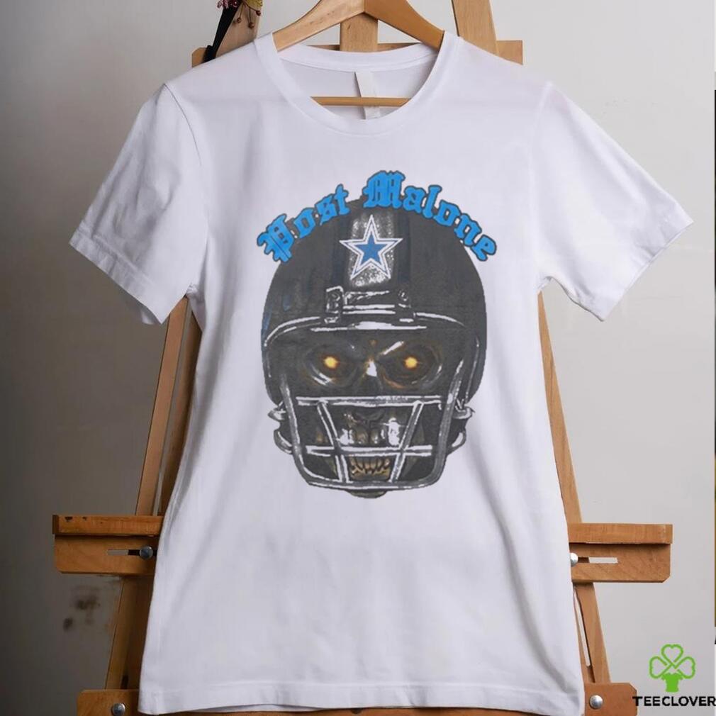 Post Malone Dallas Cowboys Skull Helmet Shirt Post Malone Dallas Cowboys Skull Helmet Shirt