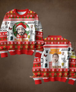 Post Malone Home Merry Christmas Ugly Sweater