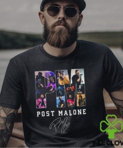 Post Malone PM Music Concert Tour Signature 2023 T Shirt