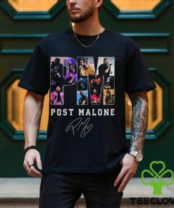 Post Malone PM Music Concert Tour Signature 2023 T Shirt