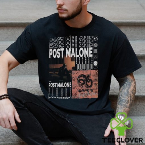 Post Malone Rap Shirt Merch Sweatshirt Retro Y2k Vintage Bootleg Album Stoney Graphic Tee 90S Hiphop