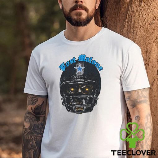 Post Malone X Dallas Cowboys skeleton helmet hoodie, sweater, longsleeve, shirt v-neck, t-shirt