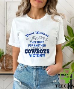 Post Malone blessed this shirt for another Dallas Cowboys victory light shirt