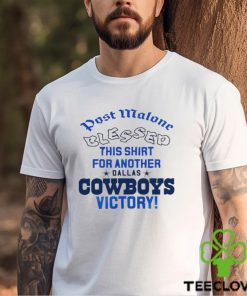 Post Malone blessed this hoodie, sweater, longsleeve, shirt v-neck, t-shirt for another Dallas Cowboys victory light hoodie, sweater, longsleeve, shirt v-neck, t-shirt