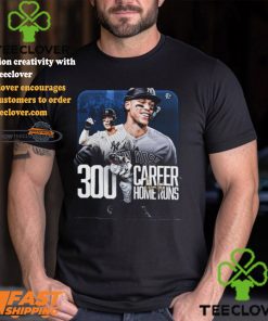 Poster 300 Career Home Runs Aaron Judge New York Yankees signature t shirt