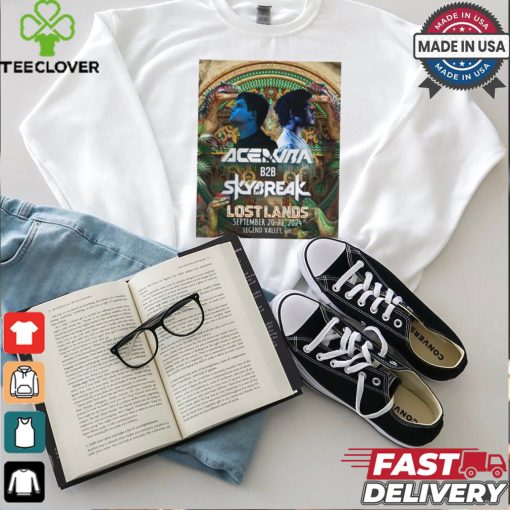 Poster Ace Aura Skybreak Lost Lands Festival September 20 22, 2024 Legend Valley, Oh t shirt