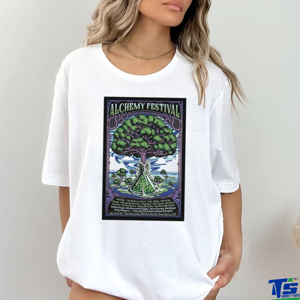 Poster Alchemy Music Festival June3 2023 The Beeracks, East Haven, CT Shirt Poster Alchemy Music Festival June3 2023 The Beeracks, East Haven, CT Shirt