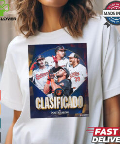 Poster Baltimore Orioles MLB Clasificado Postseason 2024 t shirt 2 Poster Baltimore Orioles MLB Clasificado Postseason 2024 t shirt