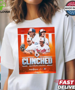 Poster Baltimore Orioles MLB Have Clinched Back To Back Postseason 2024 t shirt 2 Poster Baltimore Orioles MLB Have Clinched Back To Back Postseason 2024 t shirt