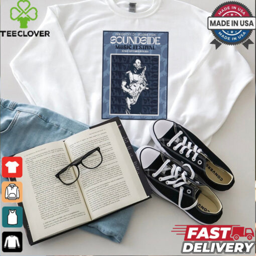 Poster Bleachers Soundside Music Festival On September 29 2024 In Bridgeport CT t shirt