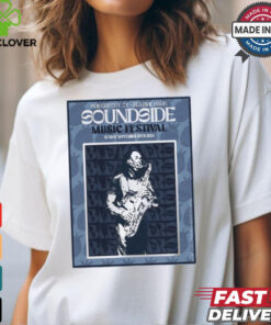 Poster Bleachers Soundside Music Festival On September 29 2024 In Bridgeport CT t shirt