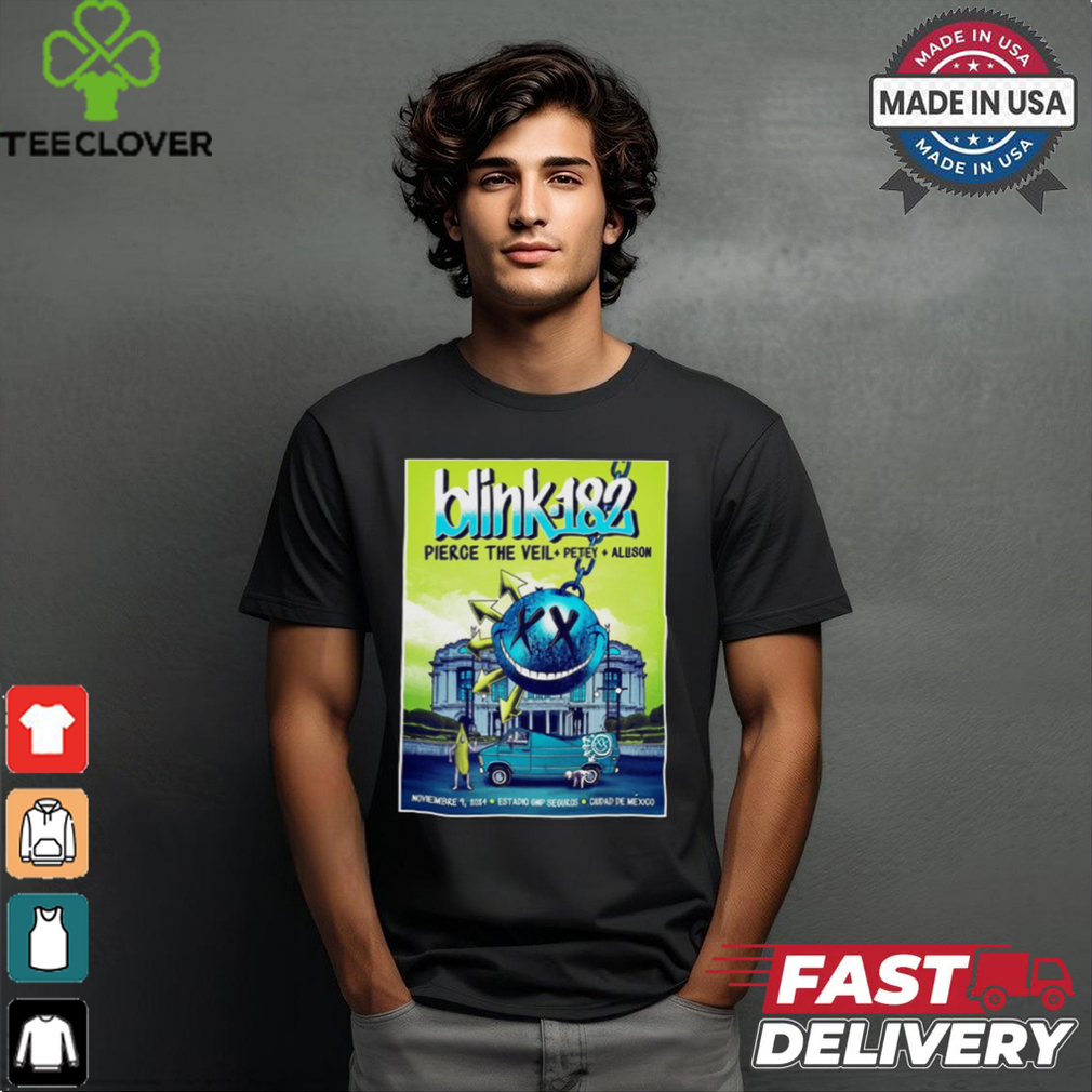 Poster Blink 182 Nov 9 2024 Foro Sol In Mexico t shirt Poster Blink 182 Nov 9 2024 Foro Sol In Mexico t shirt