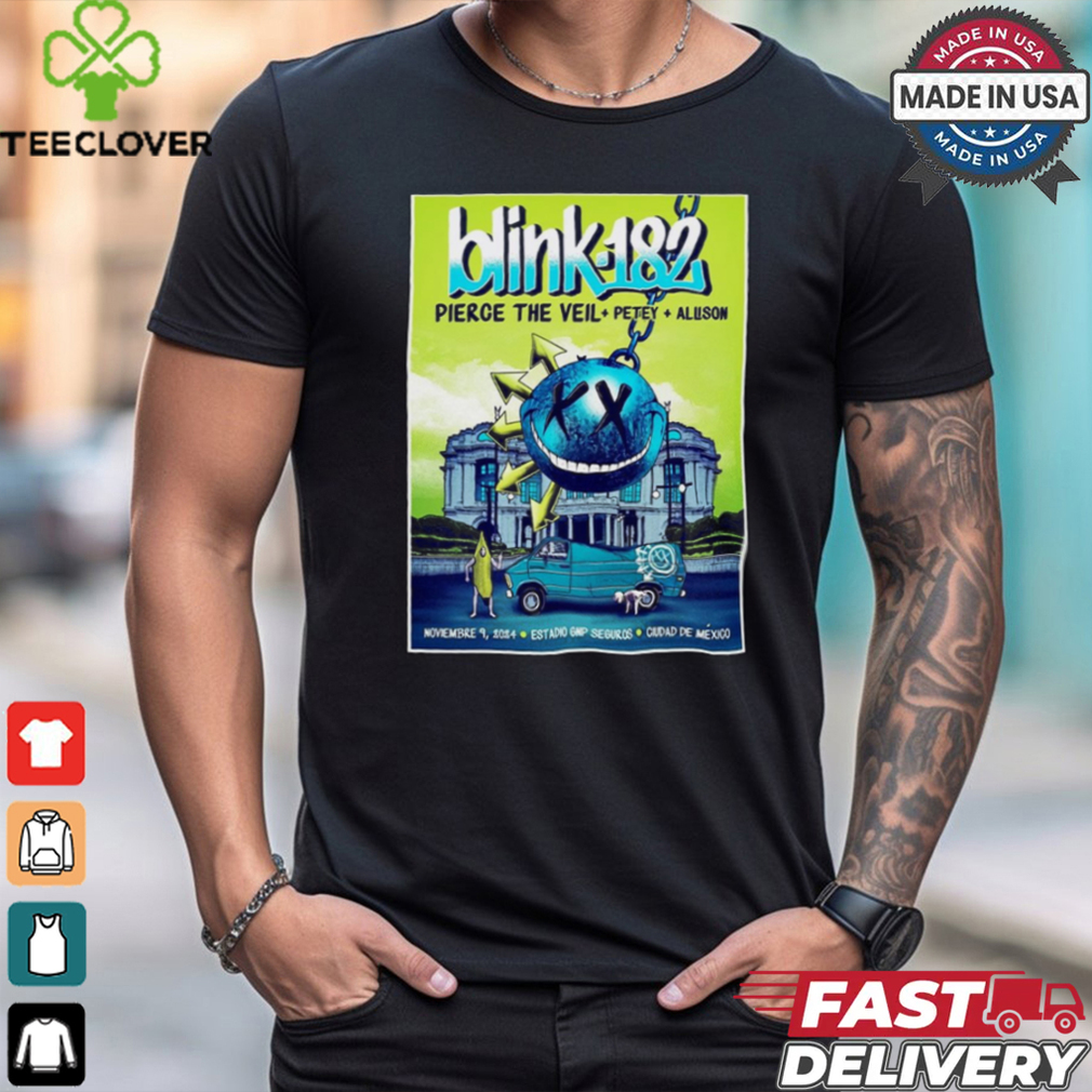 Poster Blink 182 Nov 9 2024 Foro Sol In Mexico t shirt Poster Blink 182 Nov 9 2024 Foro Sol In Mexico t shirt