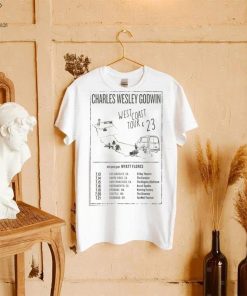 Poster Charles Wesley Godwin 2023 West Coast Tour shirt