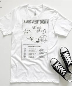 Poster Charles Wesley Godwin 2023 West Coast Tour shirt