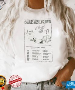 Poster Charles Wesley Godwin 2023 West Coast Tour shirt