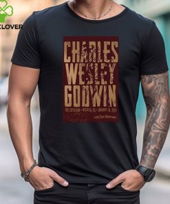 Poster Charles Wesley Godwin The Cotillion Wichita Jan 18 2024 t hoodie, sweater, longsleeve, shirt v-neck, t-shirt