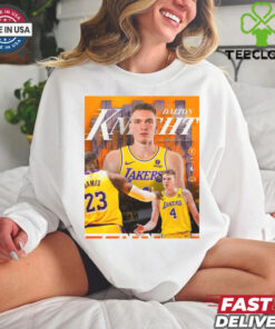 Poster Dalton Knecht Los Angeles Lakers NBA Is He The Steal Of The Draft t shirt