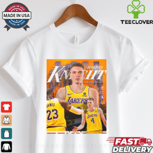 Poster Dalton Knecht Los Angeles Lakers NBA Is He The Steal Of The Draft t hoodie, sweater, longsleeve, shirt v-neck, t-shirt