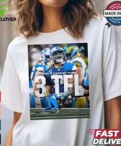 Poster Detroit Lions Alex Anzalone Ties A Career High 3 TFL vs LAR t shirt