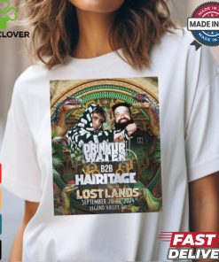 Poster Drinkurwater Hairitage Lost Lands Festival September 20 22, 2024 Legend Valley, Oh t shirt