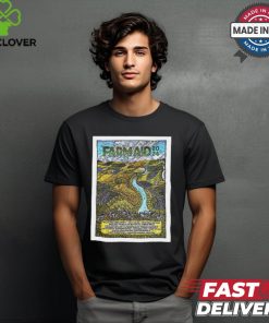Poster Farm Aid Saratoga Performing Arts Center in Saratoga Springs New York NY Sept 21st 2024 t shirt