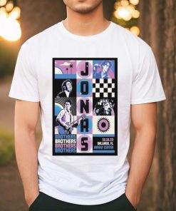 Poster Jonas Brothers Orlando 10 16 2023 Shirt