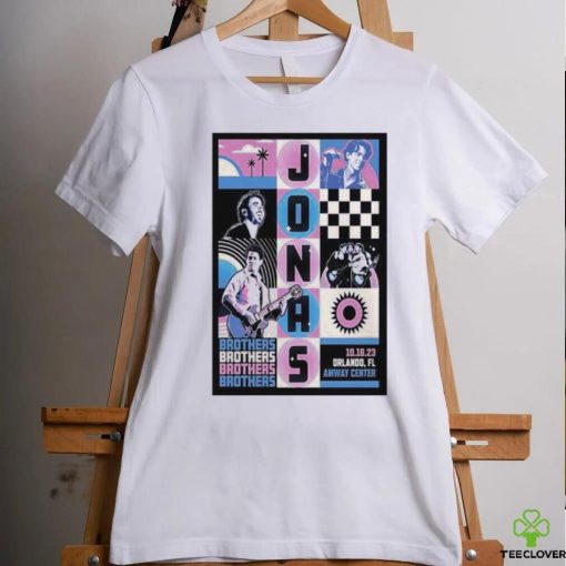 Poster Jonas Brothers Orlando 10 16 2023 Shirt