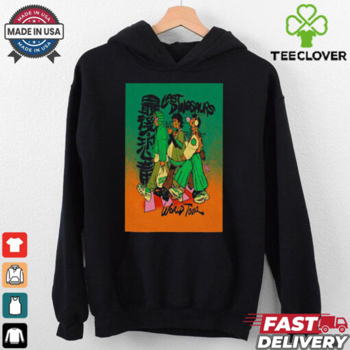 Poster Last Dinosaurs World Tour 2024 t shirt