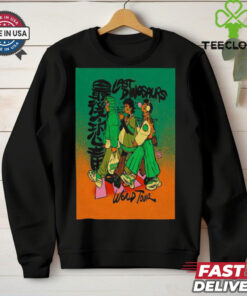 Poster Last Dinosaurs World Tour 2024 t shirt